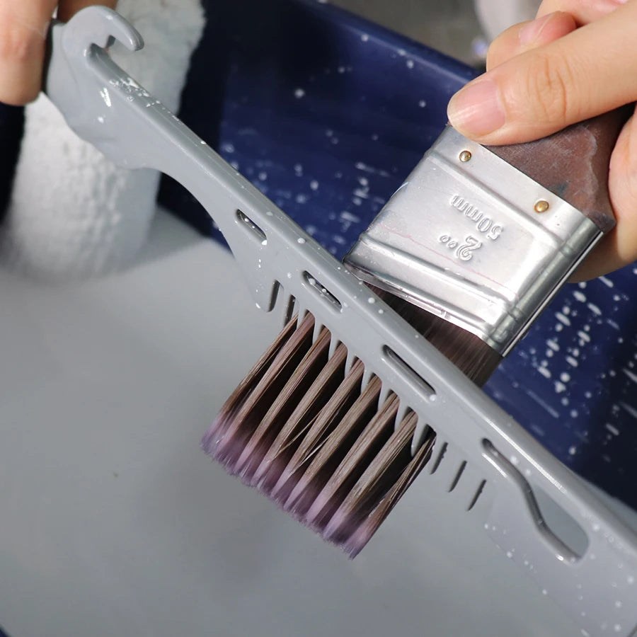 Multi-Functional Paint Cleaner, Stirrer, Can Opener, Bucket Opener, Paint Roller Scraper, Paint Brush Cleaner.