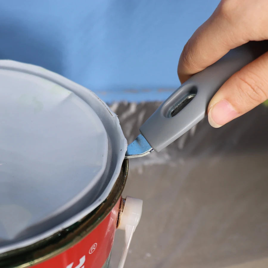 Multi-Functional Paint Cleaner, Stirrer, Can Opener, Bucket Opener, Paint Roller Scraper, Paint Brush Cleaner.