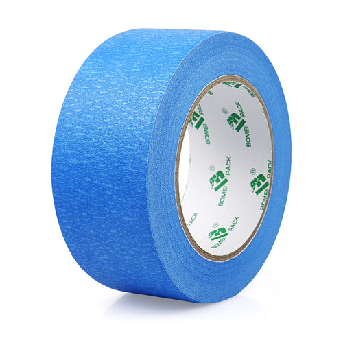 Blue Painters Tape 2 Inches X 55 Yards,Blue Masking Tape,3D Printing Tape for Painting, Crafts and DIY - Professional Grade Paint Tape, No Residue and Easy Removal